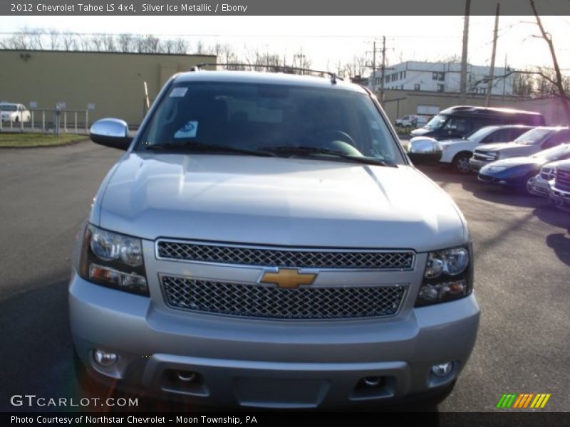 Silver Ice Metallic / Ebony 2012 Chevrolet Tahoe LS 4x4