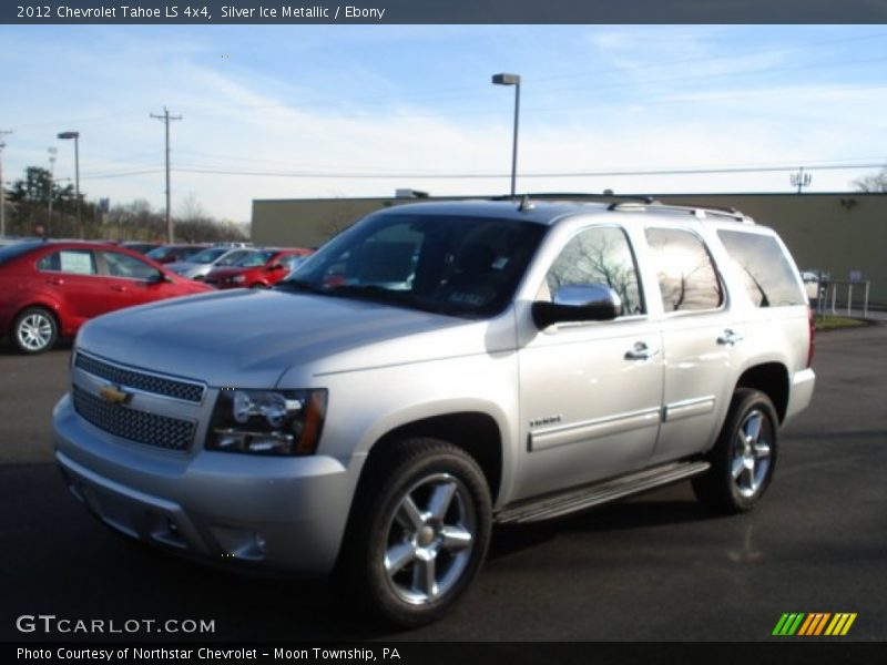 Silver Ice Metallic / Ebony 2012 Chevrolet Tahoe LS 4x4