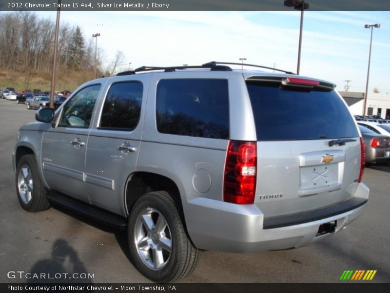 Silver Ice Metallic / Ebony 2012 Chevrolet Tahoe LS 4x4