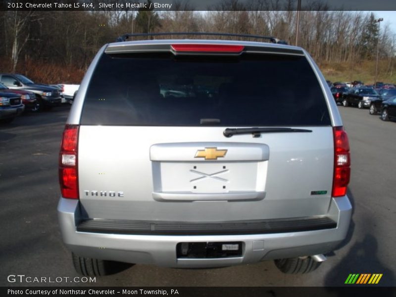 Silver Ice Metallic / Ebony 2012 Chevrolet Tahoe LS 4x4