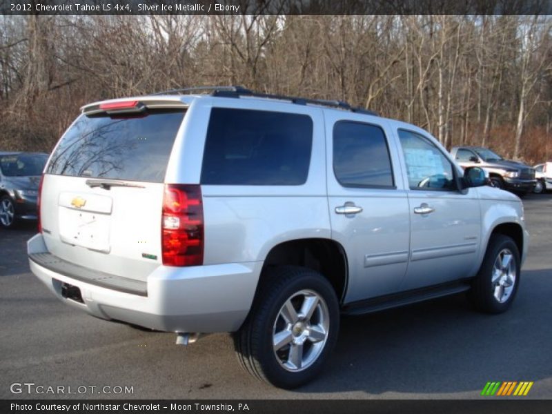 Silver Ice Metallic / Ebony 2012 Chevrolet Tahoe LS 4x4