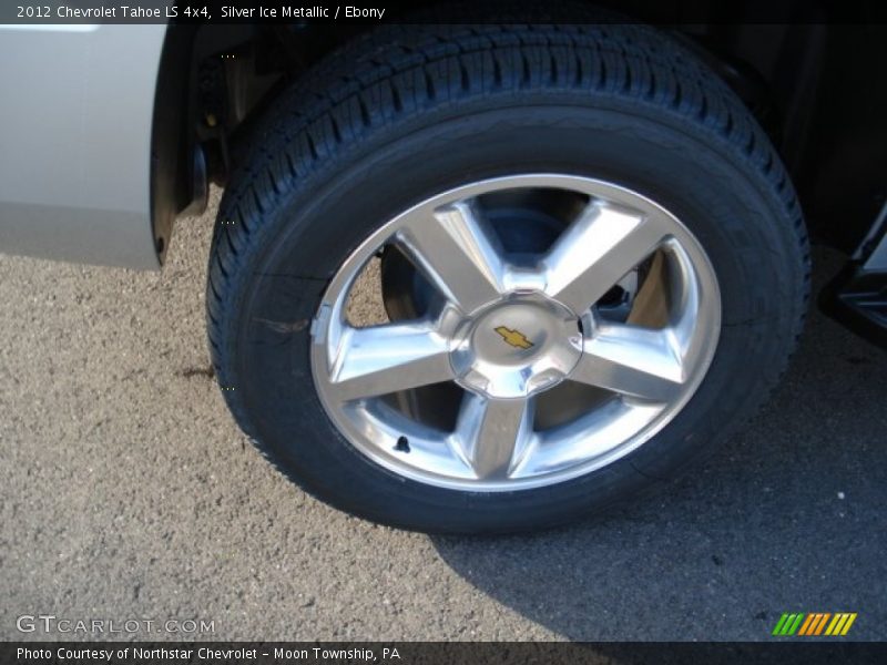 Silver Ice Metallic / Ebony 2012 Chevrolet Tahoe LS 4x4