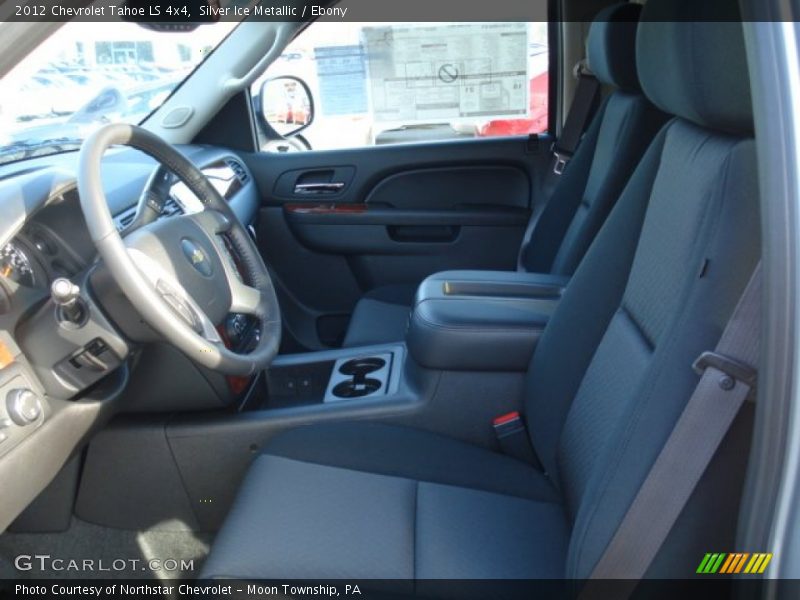 Silver Ice Metallic / Ebony 2012 Chevrolet Tahoe LS 4x4