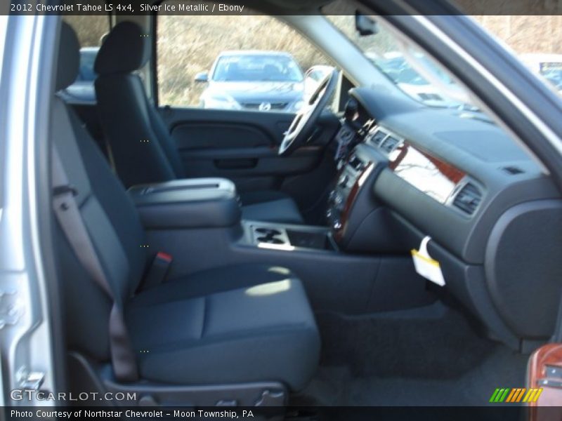 Silver Ice Metallic / Ebony 2012 Chevrolet Tahoe LS 4x4