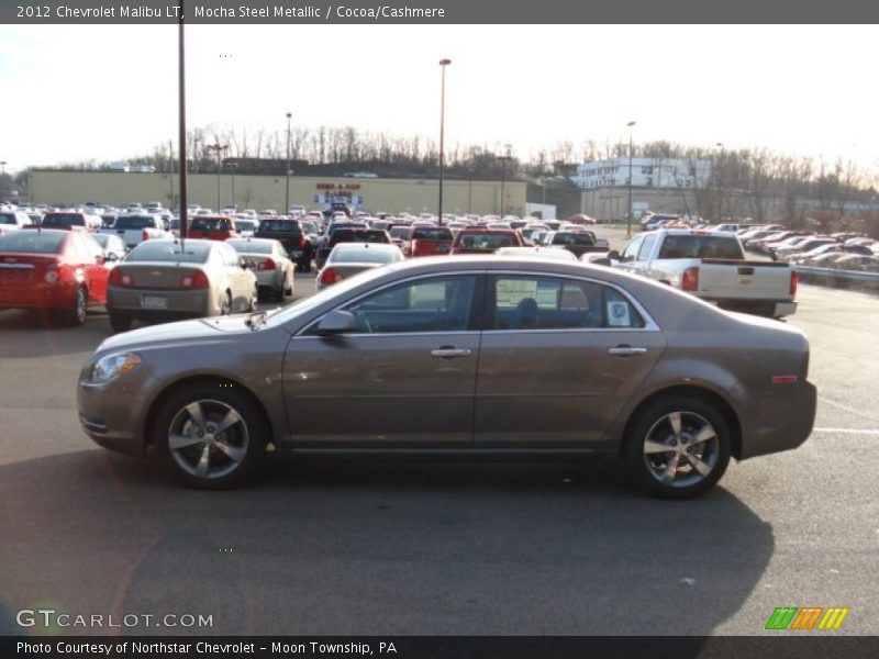 Mocha Steel Metallic / Cocoa/Cashmere 2012 Chevrolet Malibu LT