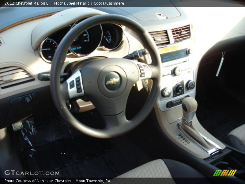 Mocha Steel Metallic / Cocoa/Cashmere 2012 Chevrolet Malibu LT