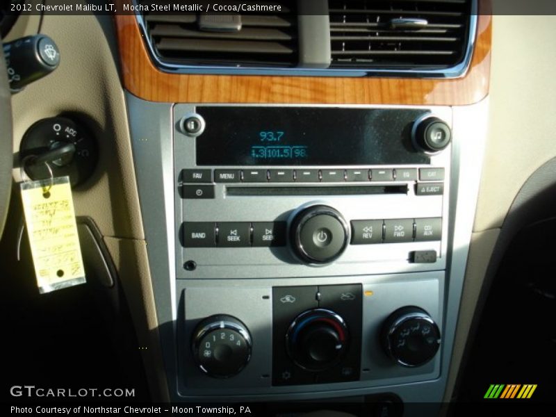 Mocha Steel Metallic / Cocoa/Cashmere 2012 Chevrolet Malibu LT