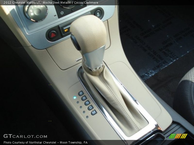 Mocha Steel Metallic / Cocoa/Cashmere 2012 Chevrolet Malibu LT