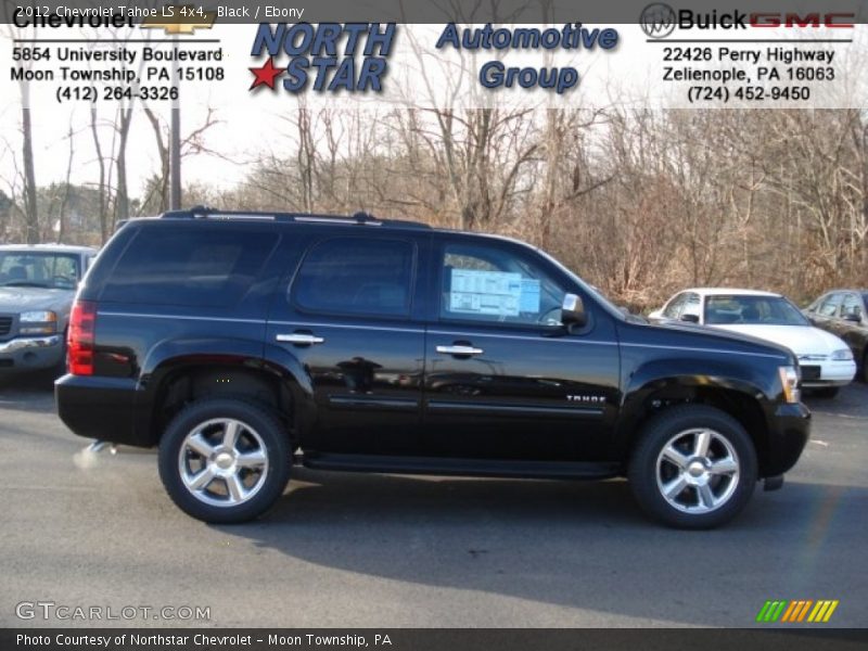 Black / Ebony 2012 Chevrolet Tahoe LS 4x4