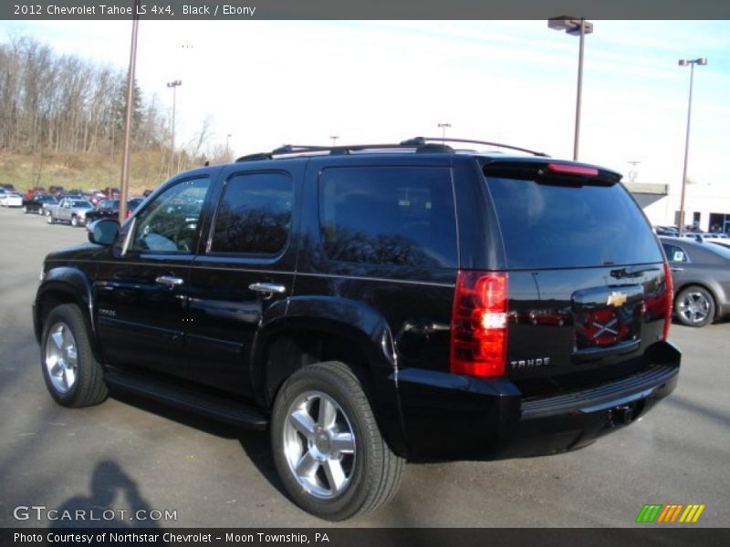 Black / Ebony 2012 Chevrolet Tahoe LS 4x4