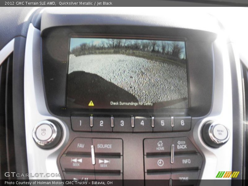 Quicksilver Metallic / Jet Black 2012 GMC Terrain SLE AWD