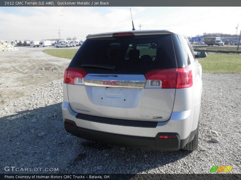 Quicksilver Metallic / Jet Black 2012 GMC Terrain SLE AWD