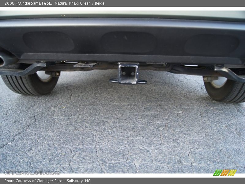 Natural Khaki Green / Beige 2008 Hyundai Santa Fe SE