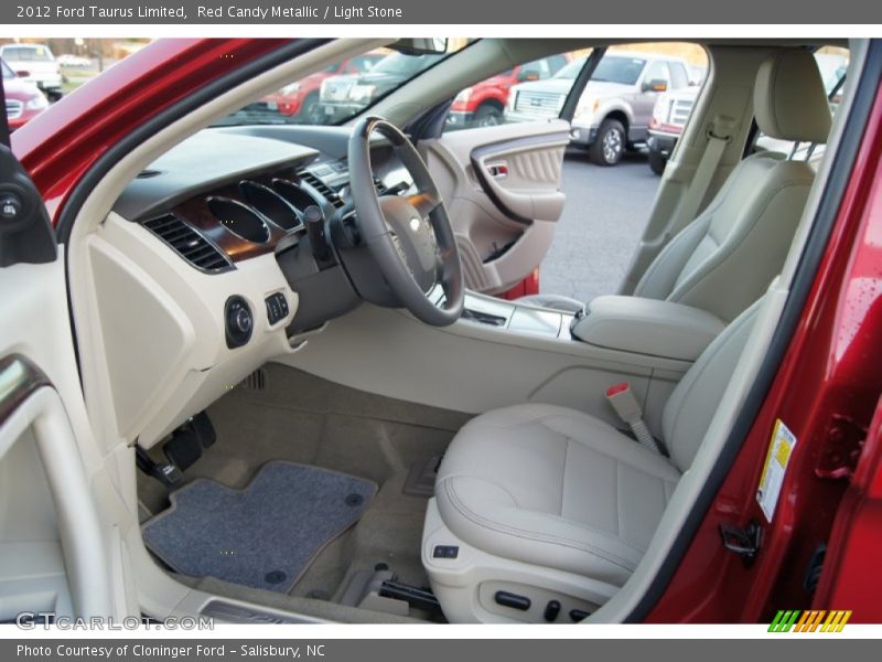  2012 Taurus Limited Light Stone Interior