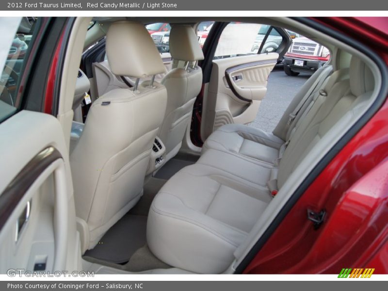  2012 Taurus Limited Light Stone Interior
