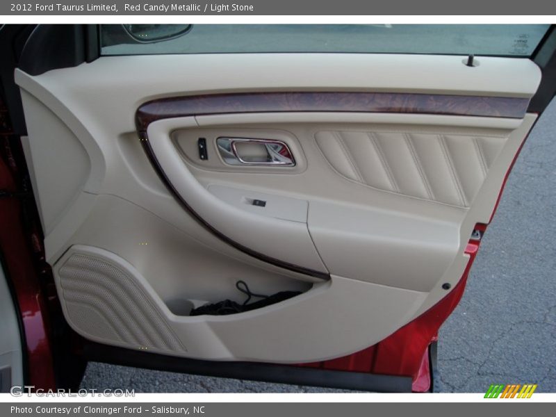 Red Candy Metallic / Light Stone 2012 Ford Taurus Limited
