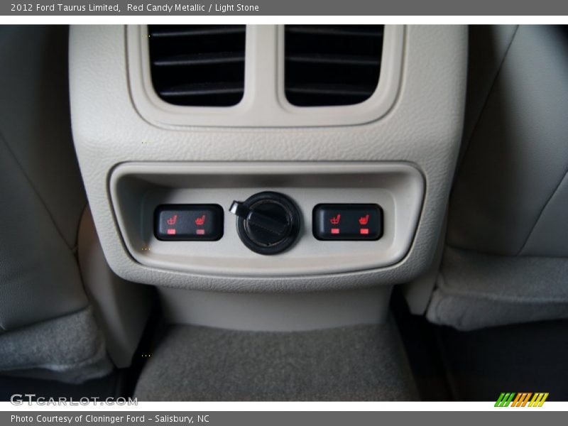 Red Candy Metallic / Light Stone 2012 Ford Taurus Limited