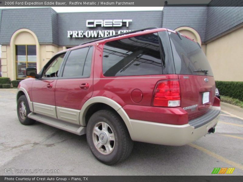 Redfire Metallic / Medium Parchment 2006 Ford Expedition Eddie Bauer