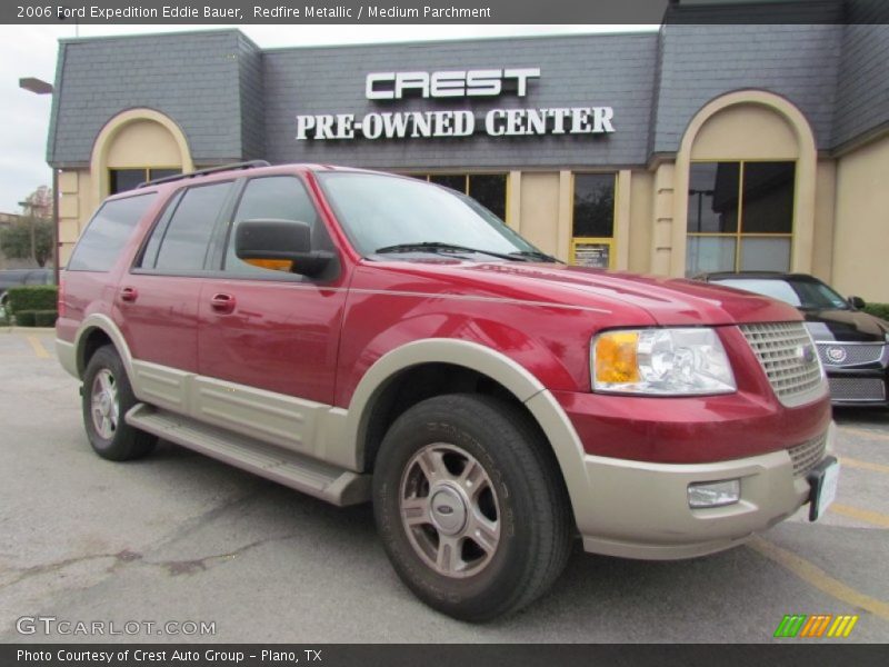 Redfire Metallic / Medium Parchment 2006 Ford Expedition Eddie Bauer