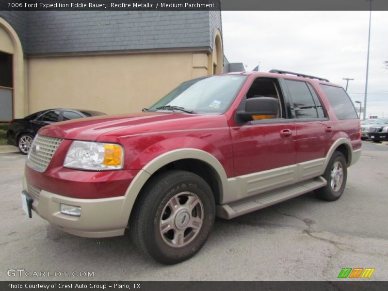 Redfire Metallic / Medium Parchment 2006 Ford Expedition Eddie Bauer