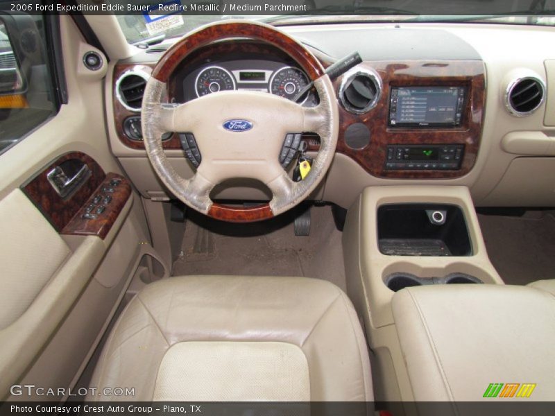 Redfire Metallic / Medium Parchment 2006 Ford Expedition Eddie Bauer
