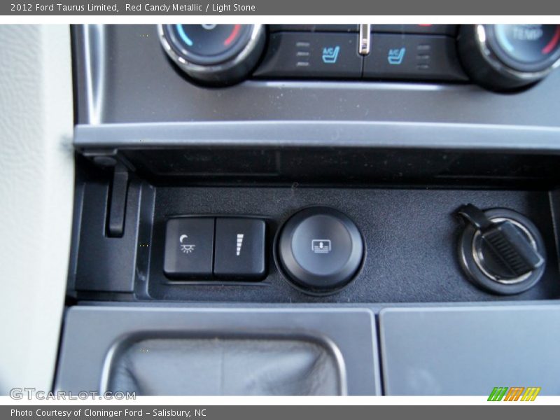 Red Candy Metallic / Light Stone 2012 Ford Taurus Limited