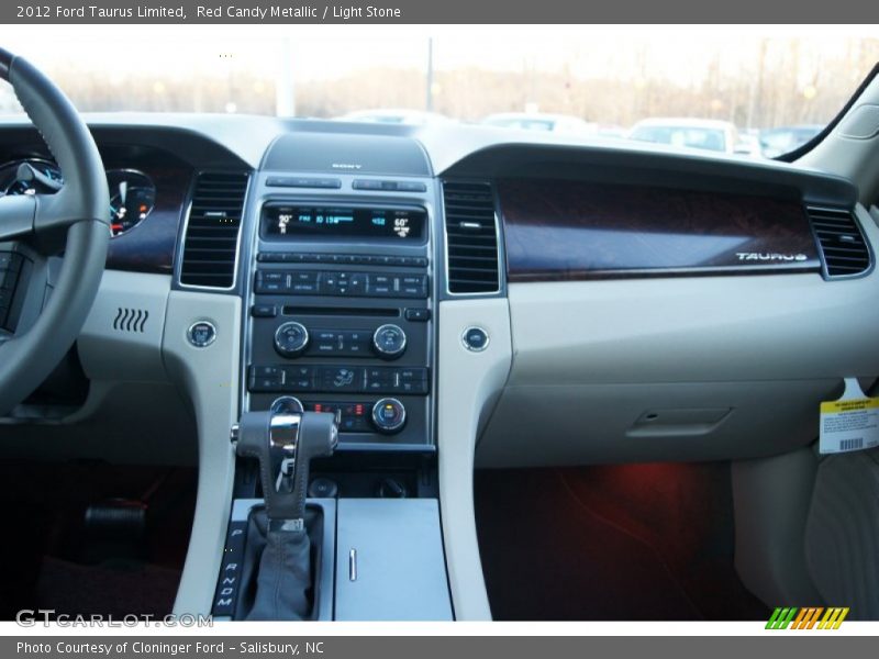 Red Candy Metallic / Light Stone 2012 Ford Taurus Limited