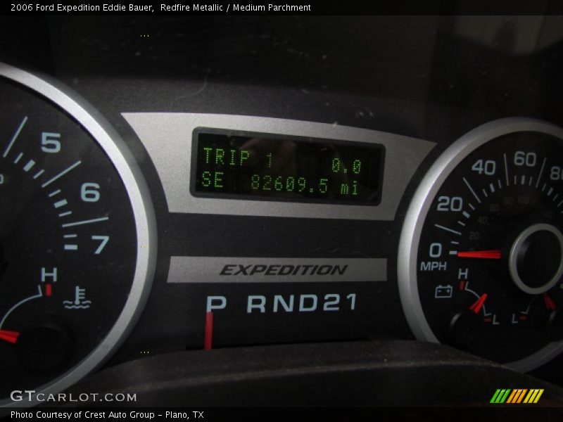 Redfire Metallic / Medium Parchment 2006 Ford Expedition Eddie Bauer