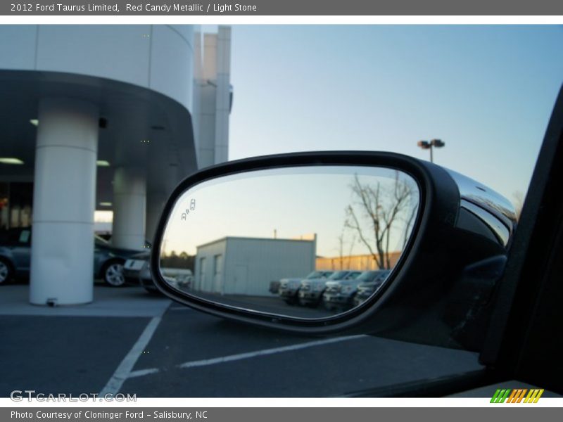 Red Candy Metallic / Light Stone 2012 Ford Taurus Limited