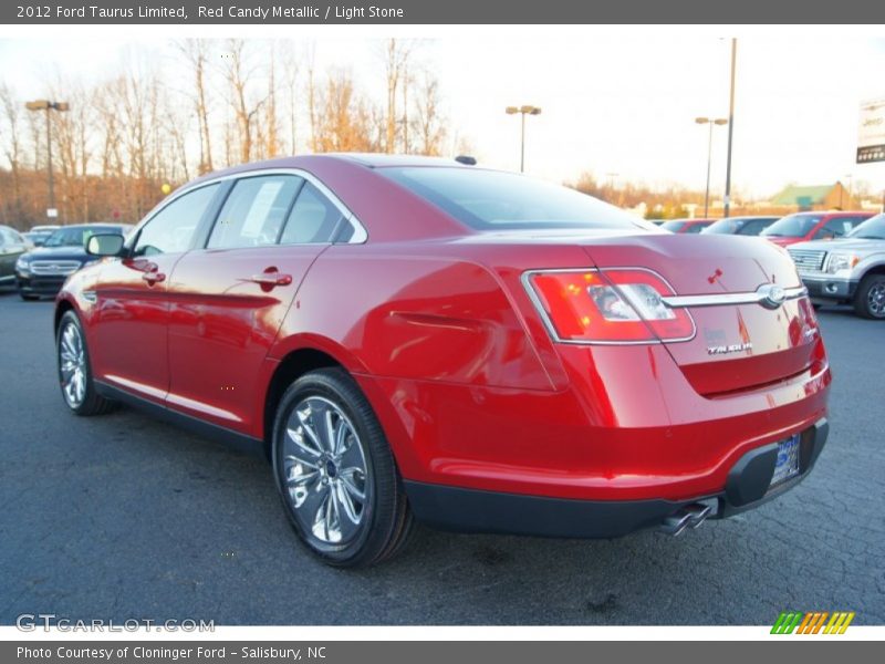  2012 Taurus Limited Red Candy Metallic