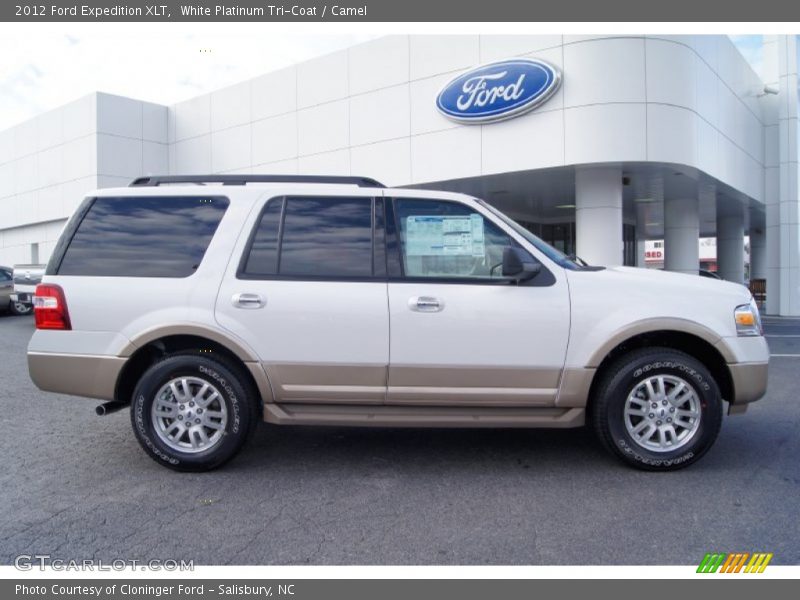  2012 Expedition XLT White Platinum Tri-Coat