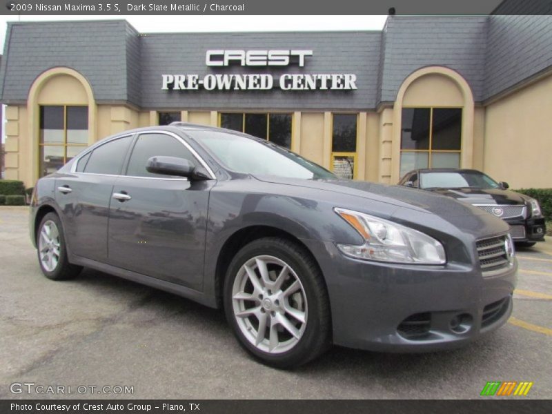 Dark Slate Metallic / Charcoal 2009 Nissan Maxima 3.5 S