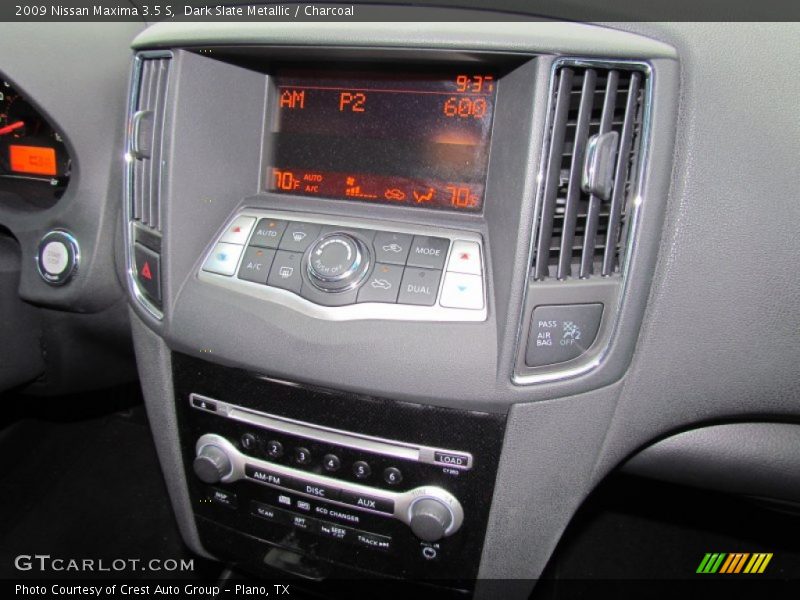Dark Slate Metallic / Charcoal 2009 Nissan Maxima 3.5 S