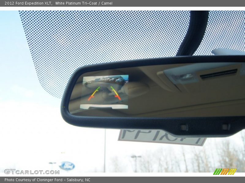 White Platinum Tri-Coat / Camel 2012 Ford Expedition XLT