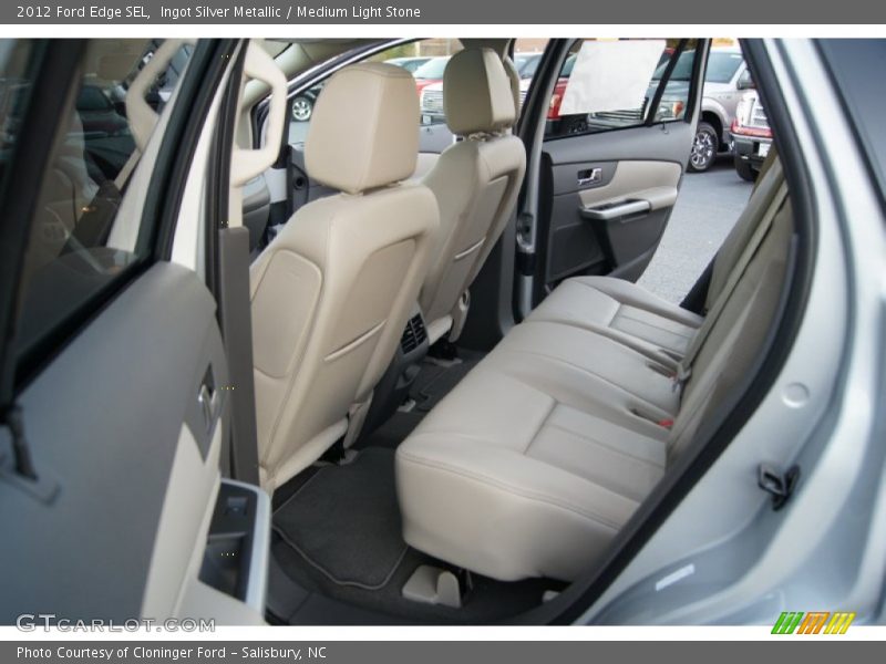 Ingot Silver Metallic / Medium Light Stone 2012 Ford Edge SEL