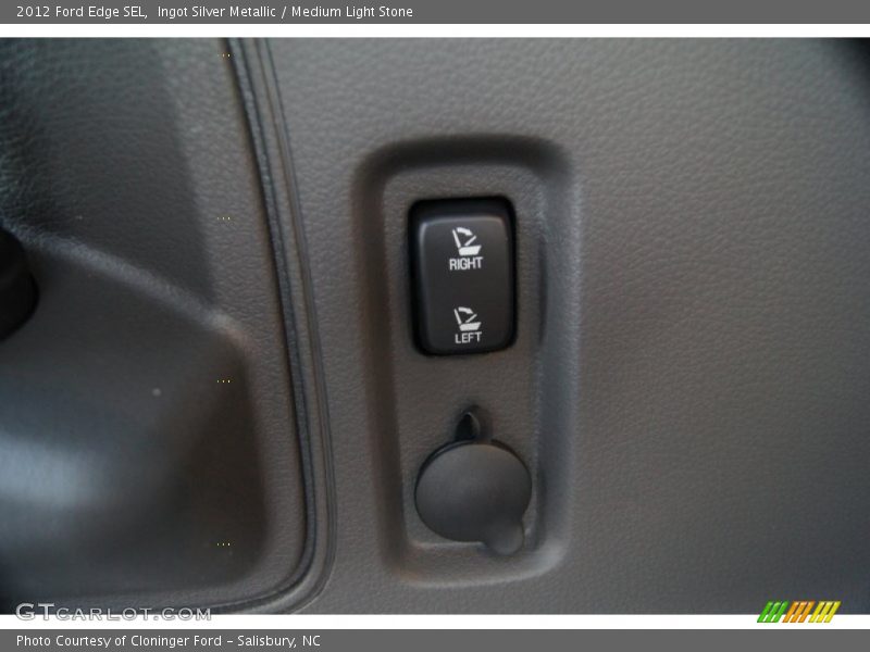 Ingot Silver Metallic / Medium Light Stone 2012 Ford Edge SEL