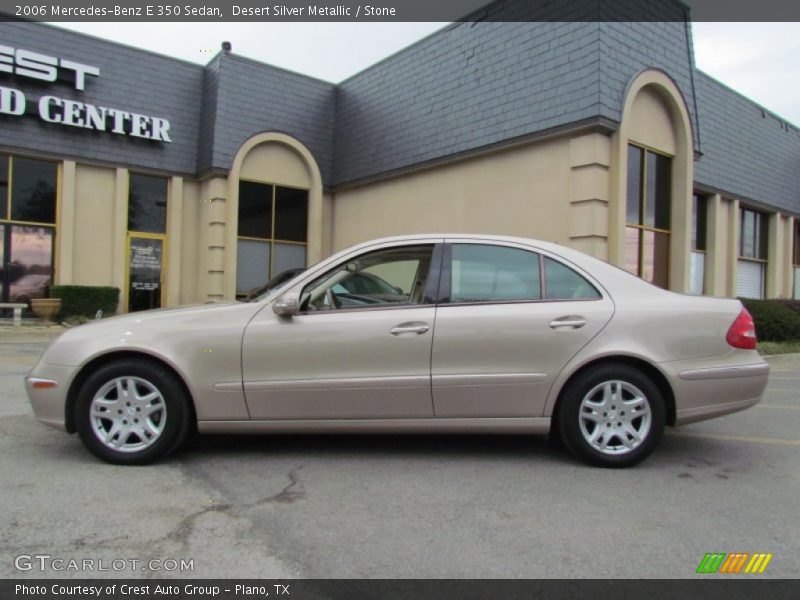 Desert Silver Metallic / Stone 2006 Mercedes-Benz E 350 Sedan