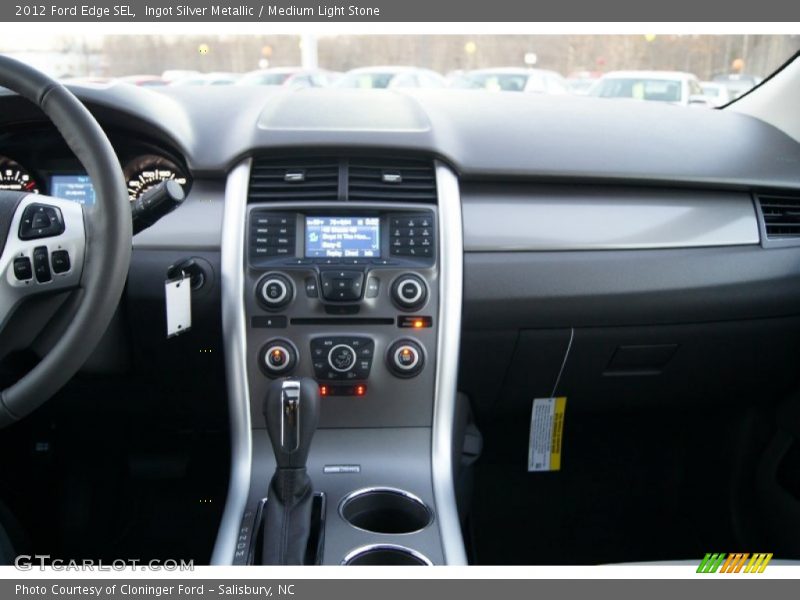 Ingot Silver Metallic / Medium Light Stone 2012 Ford Edge SEL