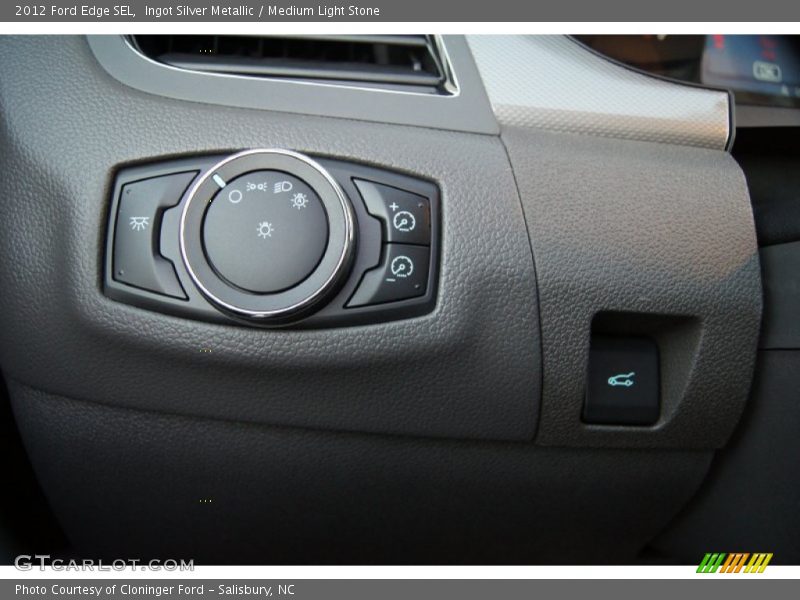 Ingot Silver Metallic / Medium Light Stone 2012 Ford Edge SEL