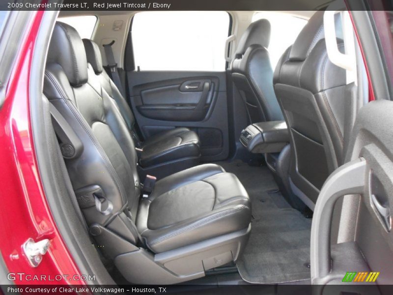 Red Jewel Tintcoat / Ebony 2009 Chevrolet Traverse LT