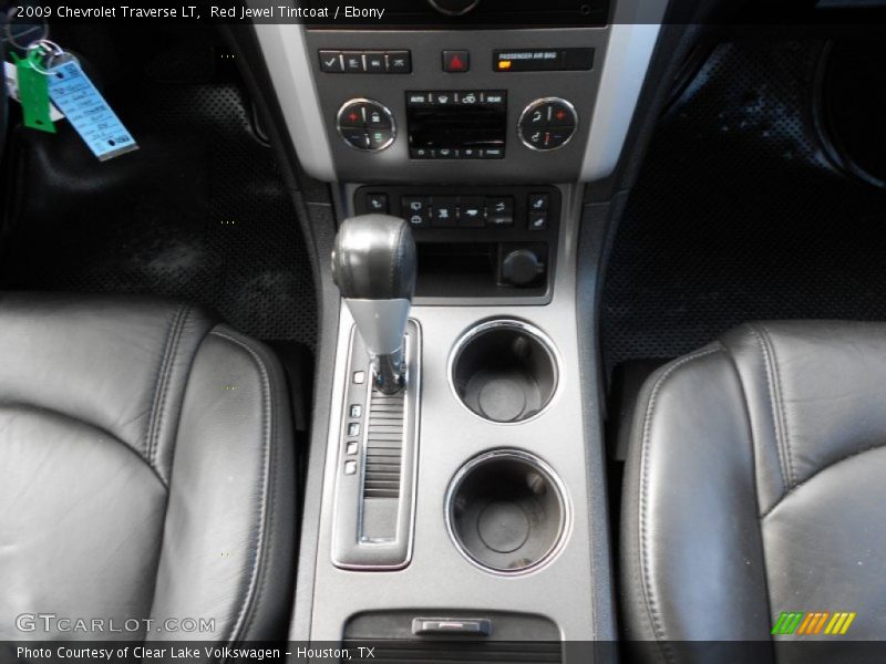 Red Jewel Tintcoat / Ebony 2009 Chevrolet Traverse LT