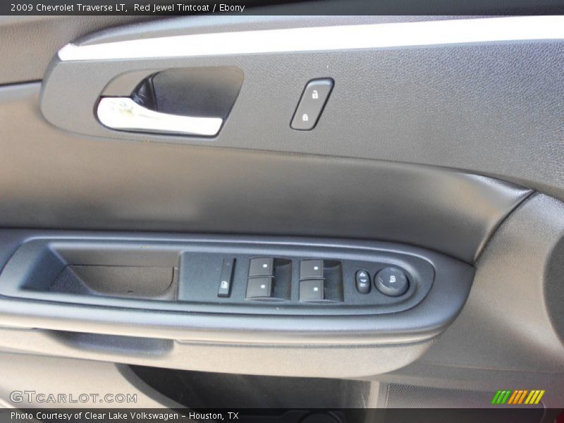 Red Jewel Tintcoat / Ebony 2009 Chevrolet Traverse LT