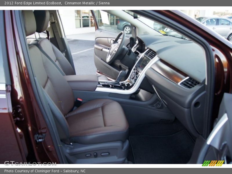  2012 Edge Limited EcoBoost Sienna Interior