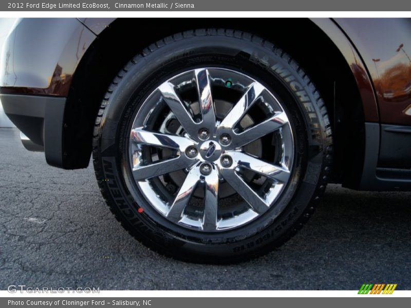 Cinnamon Metallic / Sienna 2012 Ford Edge Limited EcoBoost