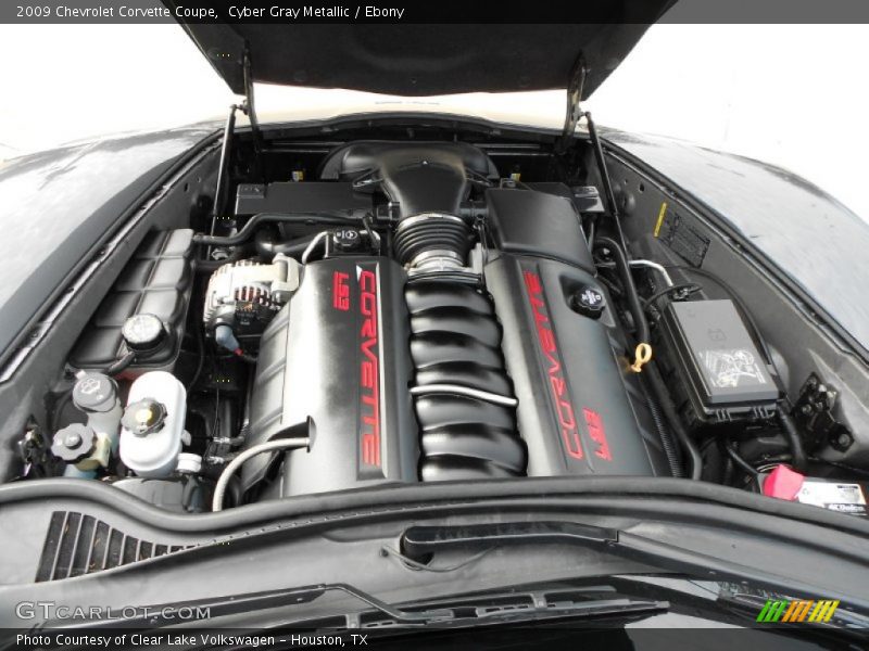 Cyber Gray Metallic / Ebony 2009 Chevrolet Corvette Coupe
