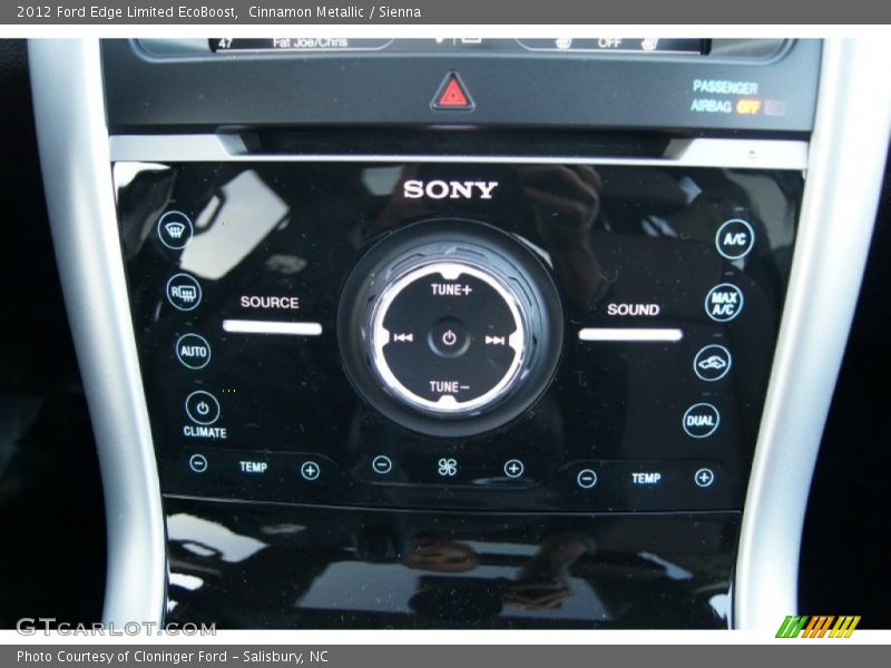 Controls of 2012 Edge Limited EcoBoost