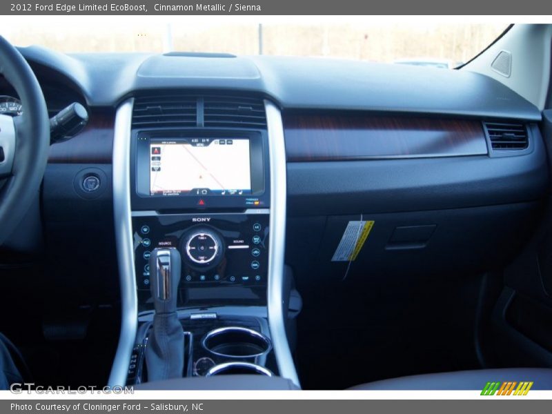 Cinnamon Metallic / Sienna 2012 Ford Edge Limited EcoBoost