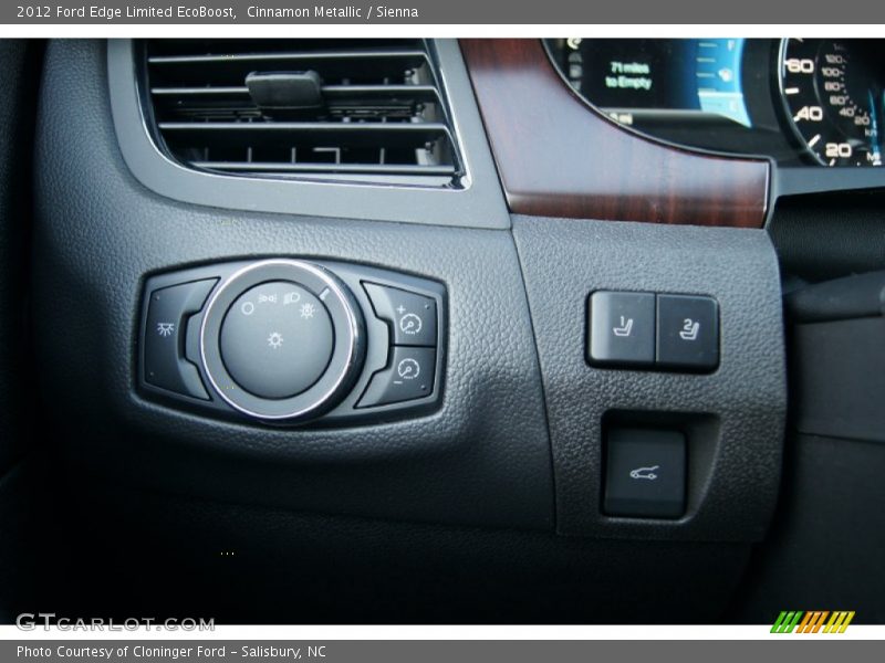 Controls of 2012 Edge Limited EcoBoost