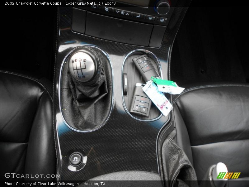 Cyber Gray Metallic / Ebony 2009 Chevrolet Corvette Coupe
