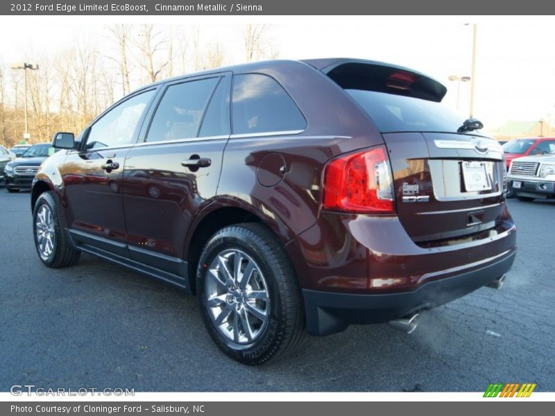  2012 Edge Limited EcoBoost Cinnamon Metallic